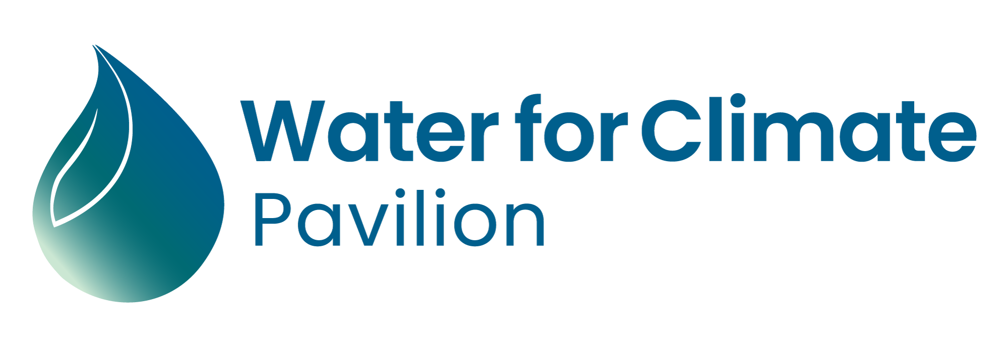 Water for Climate Pavilion logo