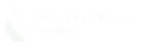 Water for Climate Pavilion logo - white