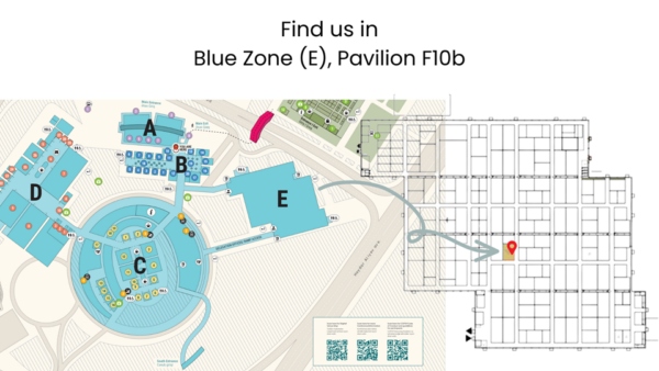 Location of Water for Climate Pavilion, Blue Zone, Pavilion F10b